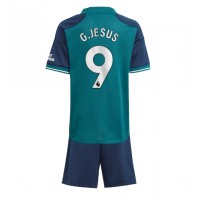 Echipament fotbal Arsenal Gabriel Jesus #9 Tricou Treilea 2023-24 pentru copii maneca scurta (+ Pantaloni scurti)